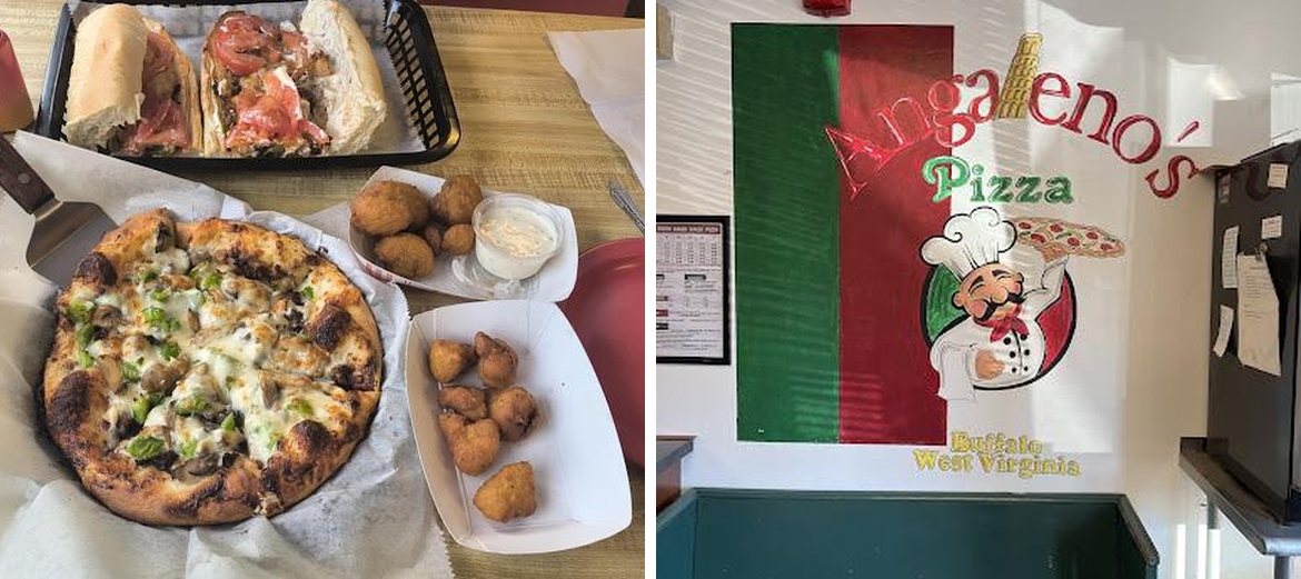 Angaleno's Pizza Menu